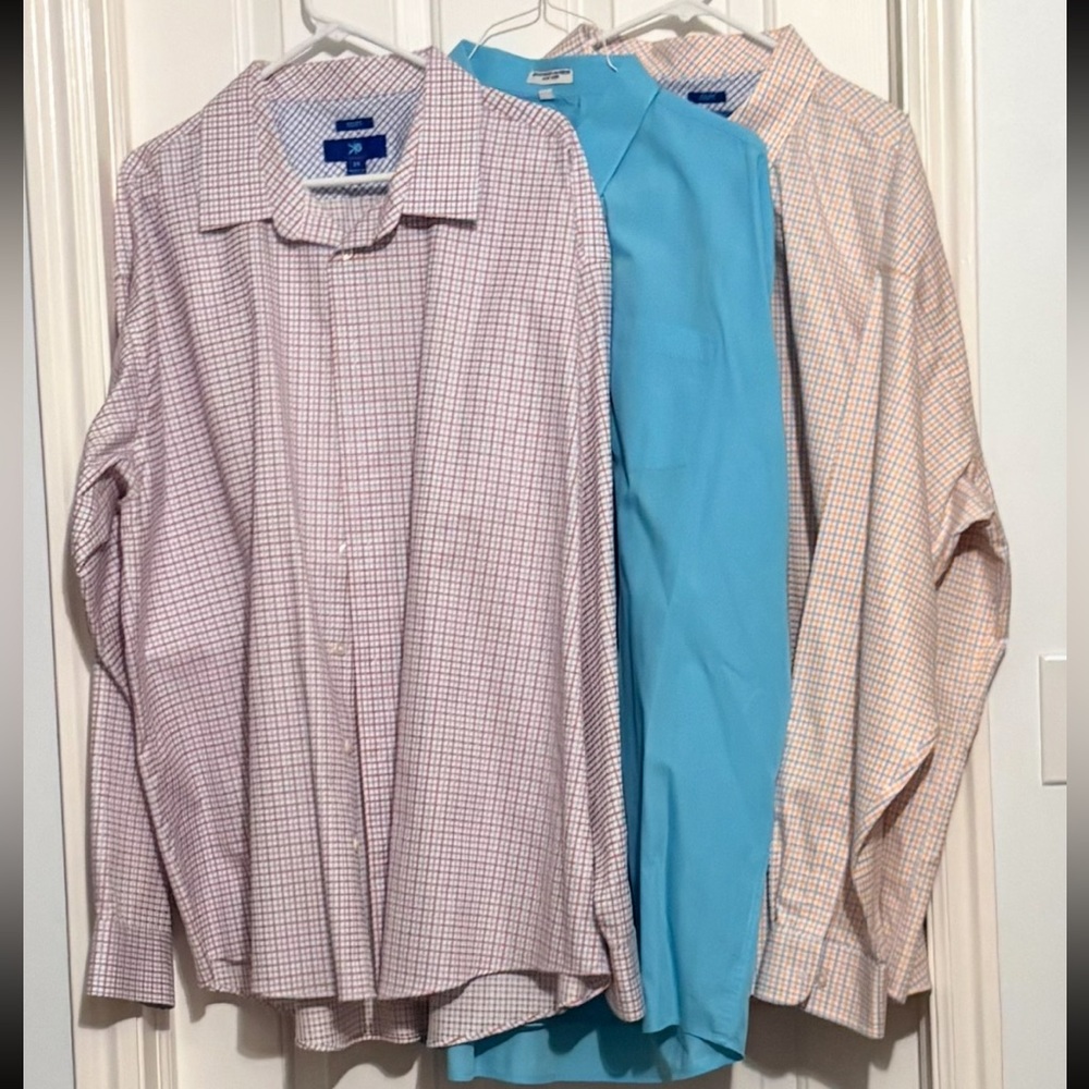Men’s 3XL Dress Shirts XXL